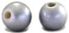 Pearl finish marble glass bead - click here for large view